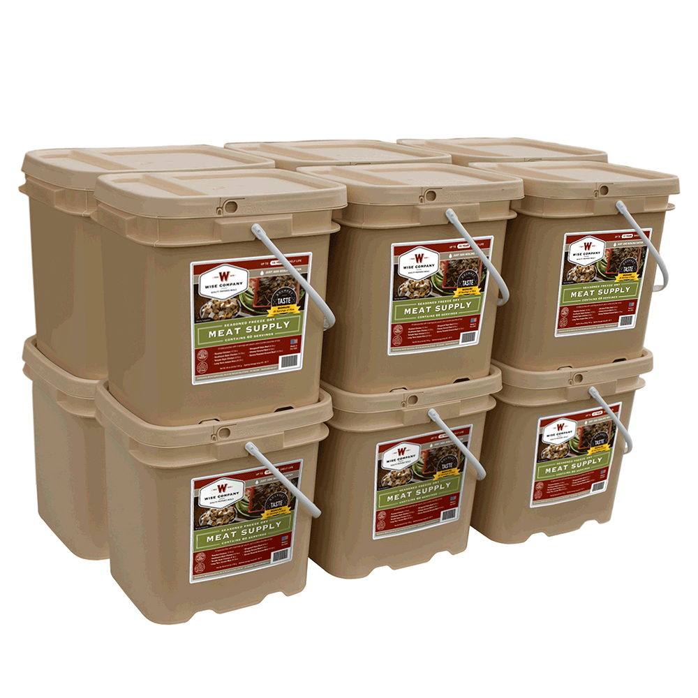 Wise 720 Serving Gourmet Freeze Dried Meat