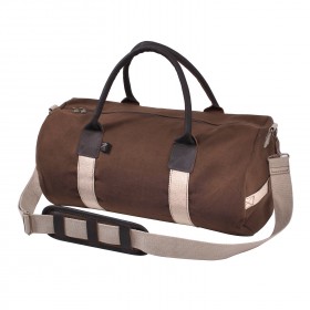 Rothco 19" Canvas & Leather Gym Bag