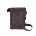 Rothco Brown Leather Military Tech Bag