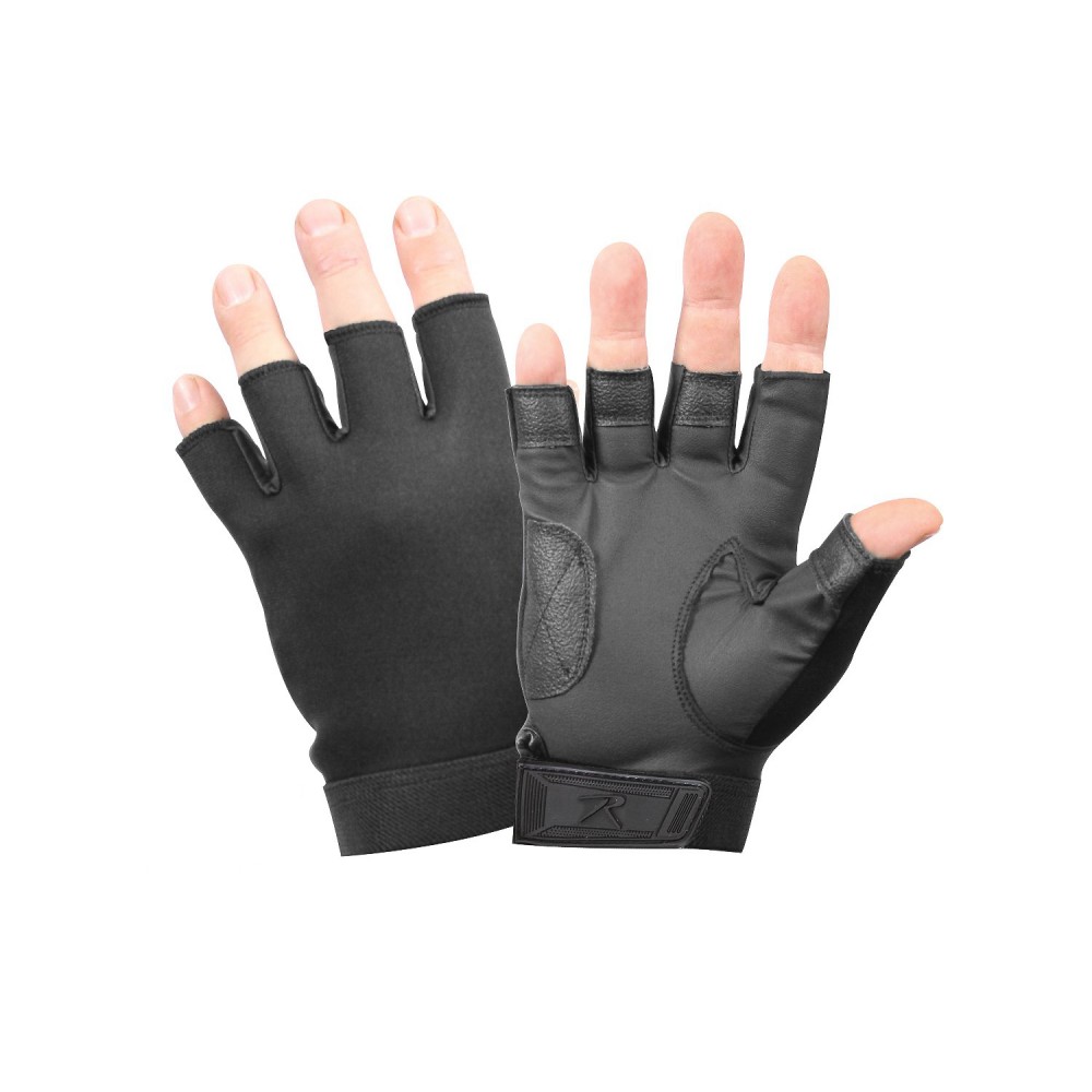 Rothco Fingerless Stretch Fabric Duty Gloves