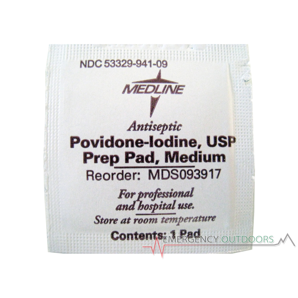 Iodine Prep Pad - Single Pack