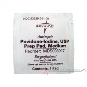 Iodine Prep Pad - Single Pack