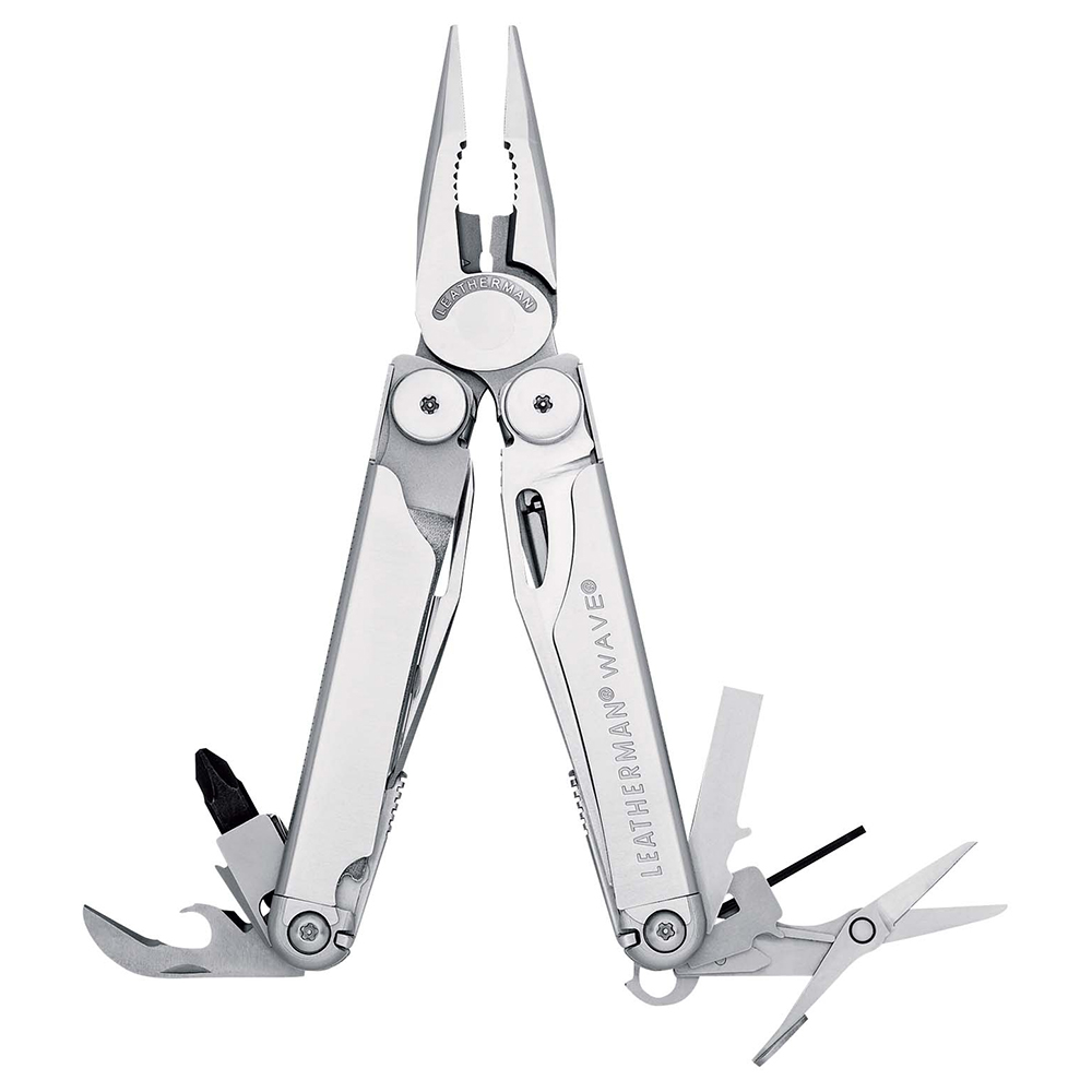 Leatherman Wave Stainless Multi-Tool with Premium Leather Sheath