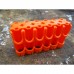PowerPax 12 AA Battery Caddy Carrier - Orange