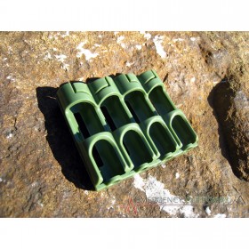 PowerPax SlimLine AA Battery Caddy Carrier - Military Green