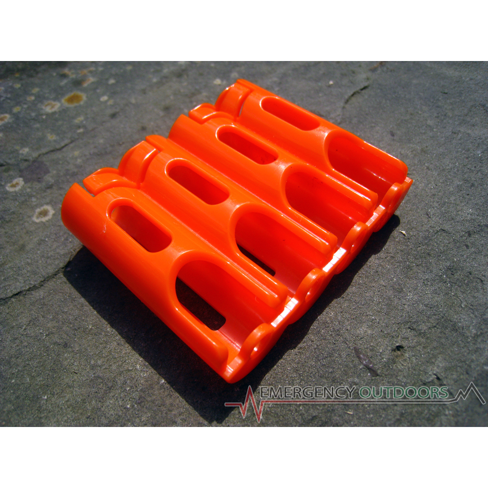 PowerPax SlimLine AA Battery Caddy Carrier - Orange