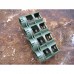 PowerPax SlimLine D4 Battery Caddy Carrier - Military Green