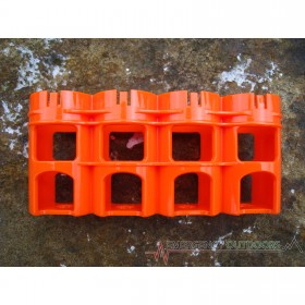 PowerPax SlimLine D4 Battery Caddy Carrier - Orange