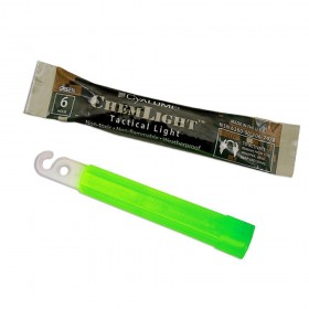 Cyalume ChemLight Military Grade 4" 6 Hour Chemical Light Sticks - Green