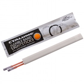 Cyalume Flexible Bands - 7 1/2" - 4 - 6 Hour - 3 Pack - Orange