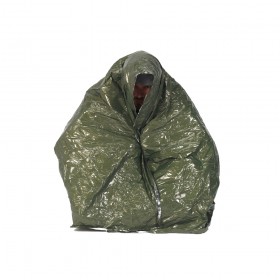 NDuR Emergency Survival Blanket - Green/Silver